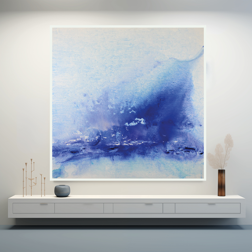 Transparente Sphäre – Tanz der Wasserwinde